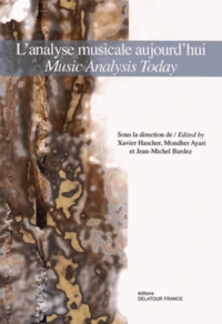 L'analyse musicale aujourd'hui