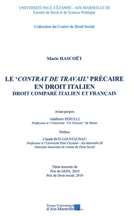 Le contrat de travail précaire en droit italien