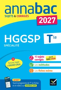 HGGSP spécialité Tle