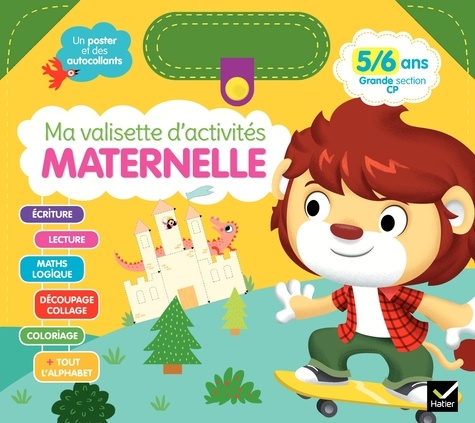 Hatier - Ma valisette d'activités maternelle - 5/6 ans, Grande section CP.