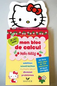 Mon bloc de calcul Hello Kitty 8/10 ans, CE1-CM1