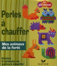  Hatier - Perles à chauffer - Mes animaux de la forêt.