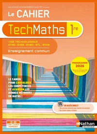 Le cahier TechMaths 1re