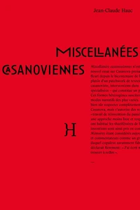 Miscellanées casanoviennes