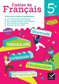 Cahier de Français 5e