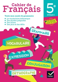 Mon cahier de Français 5e cycle 4
