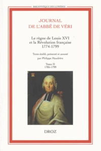 Journal de l'abbé de Véri