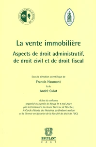 La vente immobilière