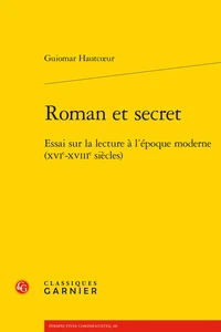Roman et secret