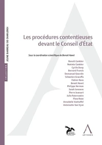 Les procédures contentieuses devant le Conseil d’Etat
