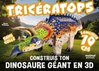 Tricératops - Construis ton dinosaure géant en 3D
