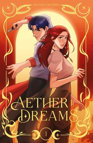 Hayden Deterra - Aether Dreams 1 : Aether Dreams - le roman graphique adapté du webtoon français de fantasy - Webtoon de fantasy française.
