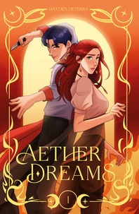 Hayden Deterra - Aether Dreams - le roman graphique adapté du webtoon français de fantasy.
