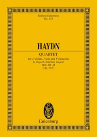 Quatour à cordes Sol majeur