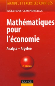 Mathématiques pour l'économie