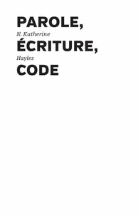Parole, écritue, code
