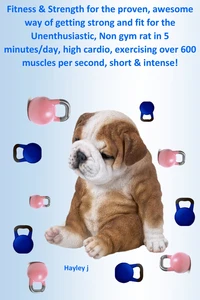 Fitness &amp; Strength With the Proven, Awesome way of Getting Strong and Fit for the Unenthusiastic, Non Gym rat in 5 Minutes/day, High Cardio, Exercising Over 600 Muscles per Second, Short &amp; Intense!