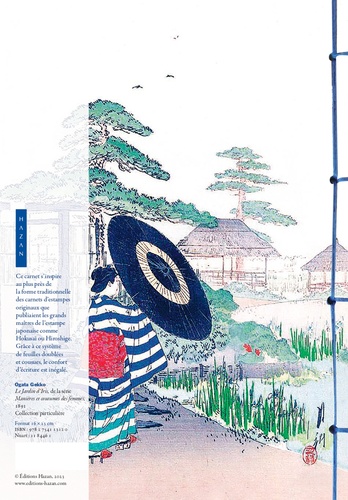 Carnet Les jardins dans l'estampe japonaise