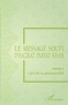 Hazrat Inayat Khan - Le message soufi d'Hazrat Inayat Khan - Volume 3, L'art de la personnalité.