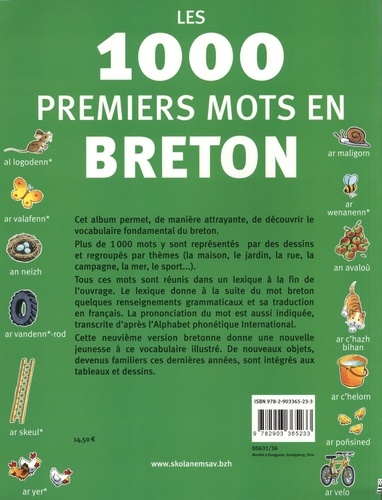 Les 1000 premiers mots en breton