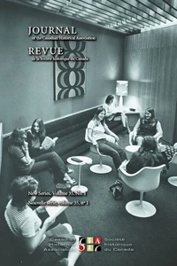 Journal of the Canadian Historical Association. Vol. 35 No. 1,  2025