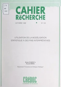 Utilisation de la modélisation statistique à des fins interprétatives