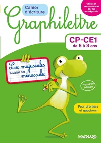 Cahier d'écriture CP-CE1 de 6 à 8 ans