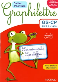 Cahier d'écriture Graphilettre GS-CP de 5 à 7 ans