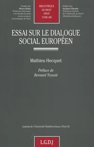 Essai sur le dialogue social européen