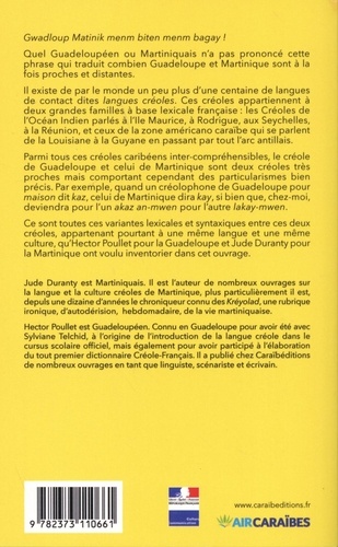 Dictionnaire des créoles comparés de Guadeloupe et de Martinique