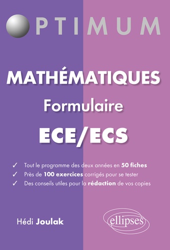 Mathématiques Formulaire ECE/ECS