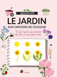 Le jardin aux crayons de couleur