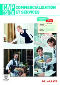 Commercialisation et services CAP CSHCR 1re et 2e années (2025) - Pochette élève
