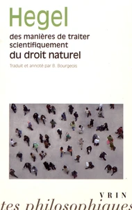 Des manières de traiter scientifiquement du droit naturel