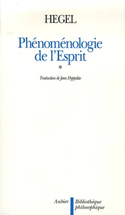 Phénoménologie de l'Esprit en 2 volumes