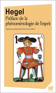 Préface de la "Phénoménologie de l'esprit"