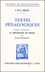 Textes pédagogiques