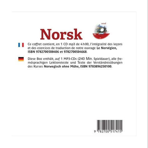 Norsk (cd mp3 norvégien) 1e édition