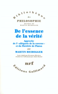 De l'essence de la vérité