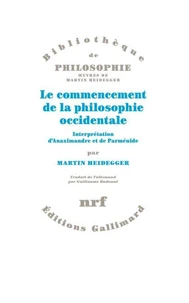 Le commencement de la philosophie occidentale
