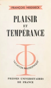 Plaisir et tempérance