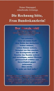 Die Rechnung bitte, Frau Bundeskanzlerin!