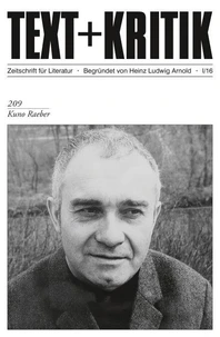 TEXT+KRITIK 209: Kuno Raeber