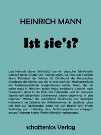 Heinrich Mann - Ist sie's?.