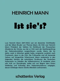 Ist sie's?