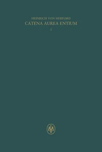 Catena aurea entium, Buch I