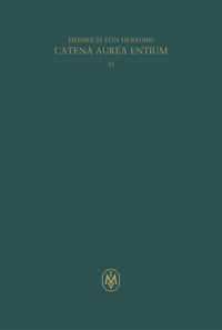 Catena aurea entium, Buch VI