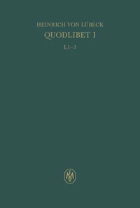 Quodlibet primum