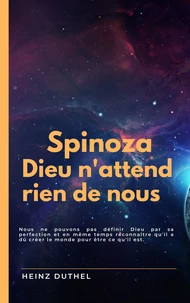 SPINOZA Dieu n'attend rien de nous