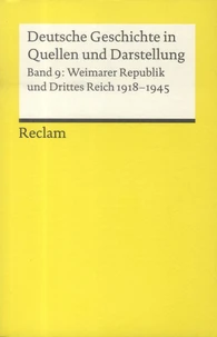 Deutsche Geschichte in Quellen und Darstellung